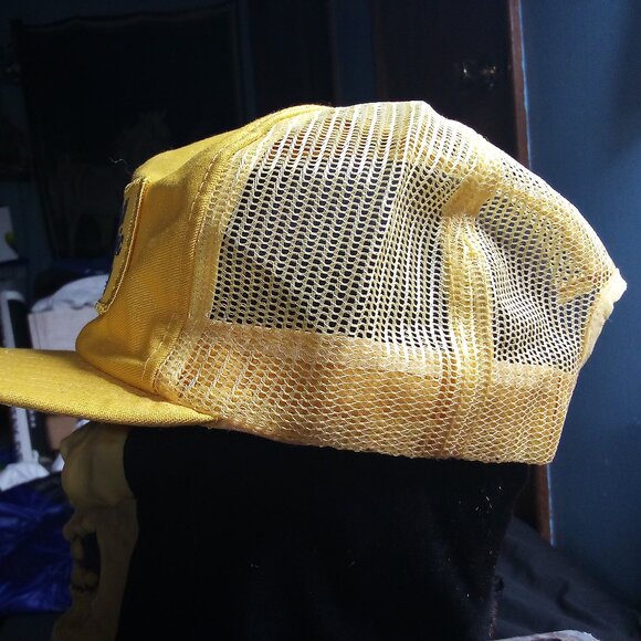 Deadstock Vintage Louisville Platt Electric Supply Patch Snap Trucker Hat - Picture 3 of 7